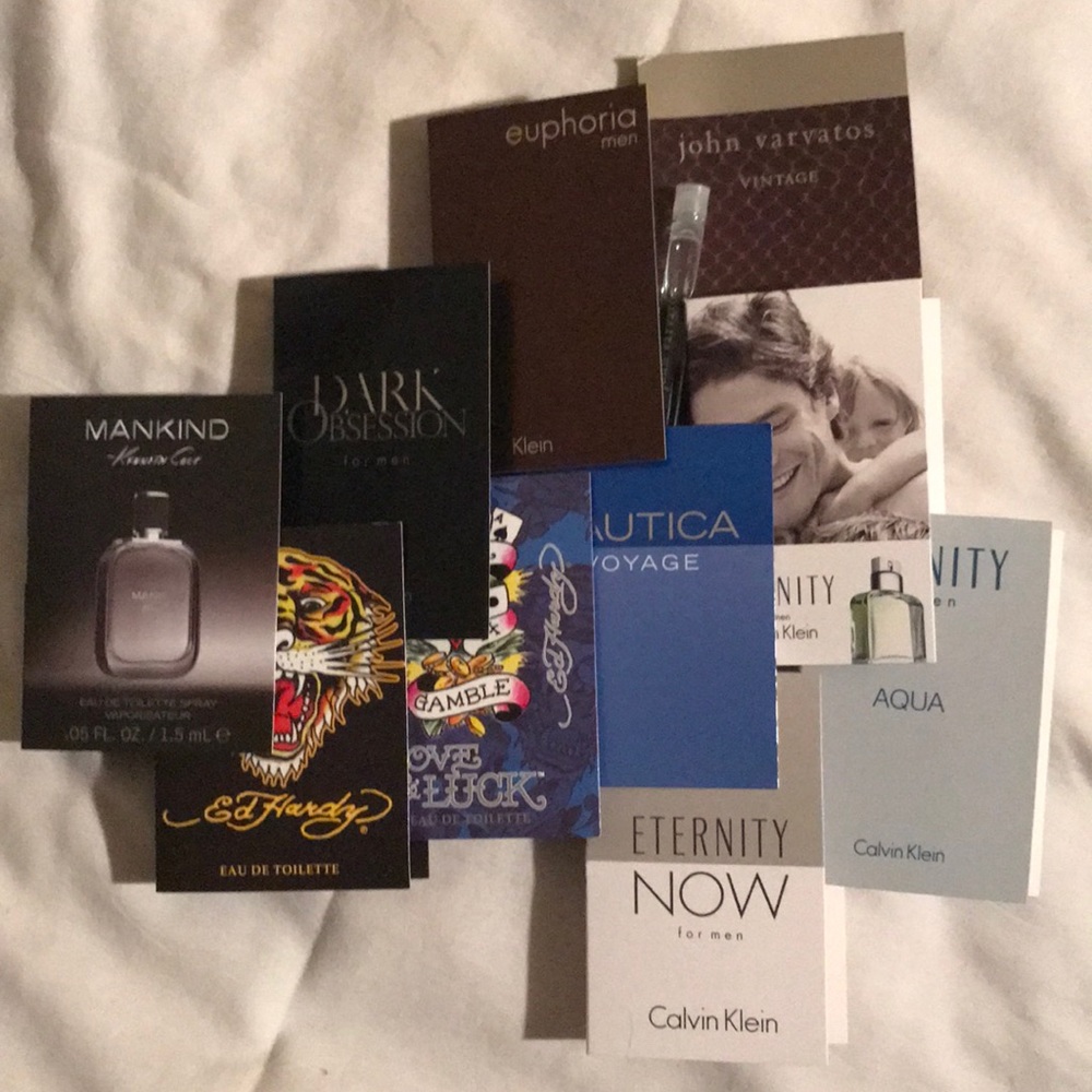 Authentic fragrance samples    Pack of 10